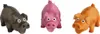 Beeztees Piglets - Hundespielzeug - Latex - Farblich Produktbild-Vorschau 2