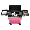 Kosmetický kufřík Kadeřnický kufřík Make-up kufřík Vozík Náhled obrázku produktu 12