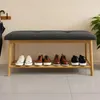 riess-ambiente Schuhbank ZEN-BO 90cm natur grau Bambus Produktbild-Vorschau 1