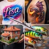 Airbrush pistole Wiltec typ 136 s dvojčinnou funkcí, tryska Náhled obrázku produktu 4