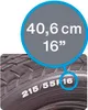 Listwy ozdobne kół CARTREND Storm 16" srebrne 4x Podgląd zdjęcia produktu 5