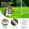 VEVOR profesionálna futbalová bránka 1 ks 371 x 121,5 x 183 Náhľad obrázku produktu 5