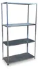 Relaxdays Lagerregal, Stahl, HBT 145x75x30 cm, bis 160 kg, Produktbild-Vorschau 1