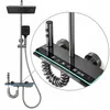 Duschsystem mit LED-Temperaturanzeige – Regendusche Set mit Produktbild-Vorschau 1