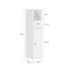 SoBuy meuble rangement WC avec tiroir Blanc Moderne Voir les images du produit 4