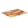 Tischplatte Massivholz Akazie 25-27 mm 70x80 cm Produktbild-Vorschau 6