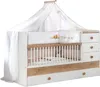 Cilek NATURA BABY mitwachsendes Babybett, 80x130-180 cm Produktbild-Vorschau 14