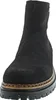 A single black boot shown from the front. Produktbild-Vorschau