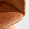 sweeek - Drehsessel 180° mit Baumwollbezug - Terracotta Produktbild-Vorschau 8