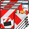 ATHELON® 3in1 Warntafel für Italien, Spanien & Portugal - Produktbild-Vorschau 1
