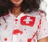 Zombie-verpleegster kostuum, Halloween, horror, apocalyps, Productafbeelding-voorbeeld 10