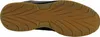 The underside of a black shoe with a brown sole. Podgląd zdjęcia produktu