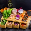 Schneidebretter, Frühstücksbrettchen mit 4 Lagerbehälter, Produktbild-Vorschau 2