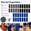 30er-Set Fingerschutz Sleeves, atmungsaktiv, gepolstert, Produktbild-Vorschau 2