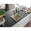 Mexen Milo 1-Becken-Granitspüle mit Mischbatterie Flora, Produktbild-Vorschau 2
