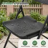 Klappstuhl Set bis 150kg belastbar faltbar stabil Terrasse Produktbild-Vorschau 3