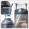 KADAX sklenený karboš s plastovým košom "Fonte", široké Náhľad obrázku produktu 5