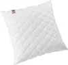 A white quilted pillow on a white background. Produktbild-Vorschau