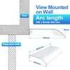 Jiubiaz Vordach brandneu 40x80cm Plexiglas und Fenster Produktbild-Vorschau 2