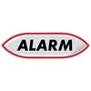 A graphic with the word ALARM in large black letters. Anteprima dell’immagine prodotto