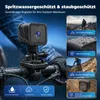 Helmkamera Fahrrad WiFi, 1080P HD, 120° Weitwinkel, 12MP, Produktbild-Vorschau 6