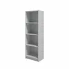 SELO Bibliothèque moderne 50 x 31 x 148 cm – Gris cendré – Voir les images du produit 6