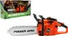 A toy chainsaw is shown next to its packaging. Anteprima dell’immagine prodotto