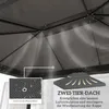 Zastępczy dach pawilonu, 3 x 4 m, zastępcza plandeka z Podgląd zdjęcia produktu 6