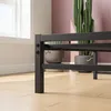 Postel STILVORA, kovová, rozměr 90×200 cm, s čelem z MDF a Náhled obrázku produktu 3