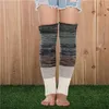 Stulpen Damen Lange Winter Beinwärmer Gestrickt Verdicken Produktbild-Vorschau 3