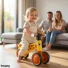 Balance Laufrad mit 4 Rädern (1–3 Jahre) – Kinderlaufrad Produktbild-Vorschau 7