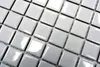 Mosaikfliese Keramik WEISS GLÄNZEND Wand Fliesenspiegel Produktbild-Vorschau 2