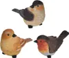 Progarden | Gartenfigur Vögel - 3er Set - 9 cm - Wetterfest Produktbild-Vorschau 1