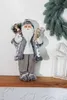 Dekoration MagicHome Weihnachten, Santa, weiß-grau, 45 cm Produktbild-Vorschau 3