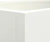vidaXL Fioriera bianca 62x47x46 cm in acciaio Anteprima dell’immagine prodotto 8