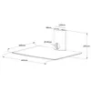 NEG Multimedia TV-Rack SUSPENDER Farbe: schwarz, Anzahl Produktbild-Vorschau 4