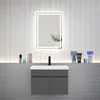 Badezimmer Badmöbel 60 cm Mineralguss Waschtisch mit Produktbild-Vorschau 2