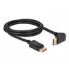 Delock DisplayPort Kabel Stecker gerade zu Stecker 90° oben Produktbild-Vorschau 1