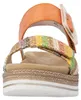 Remonte Espadrilles Sandalen Damen 32313933323038 Orange 37 Produktbild-Vorschau 8