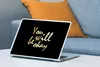 MuchoWow® Laptop Aufkleber Sticker Cover Zitat - Motivation Produktbild-Vorschau 4
