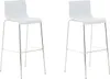 TPFLiving 2er Set Barhocker Hope 4-Fuß Gestell Metall in Produktbild-Vorschau 1