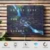 WordClock Jupiter Dark Forest - elegante Wortuhr in Deutsch Produktbild-Vorschau 13