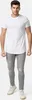 Tazzio Herren T-Shirt Rundhals E105 (Weiß, XS) Produktbild-Vorschau 2