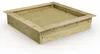 Sandkasten Wickey King Kong mit Sitzrand 145 x 145 cm Produktbild-Vorschau 1