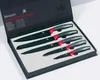 5tlg. Messerset KING® CARBON RED LINE Edelstahl Produktbild-Vorschau 3