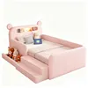 Letto imbottito Merax 90x200 cm con testiera a forma di Anteprima dell’immagine prodotto 6