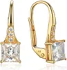 585er Gelbgold Ohrhänger mit Zirkonia Squareschliff Produktbild-Vorschau 1