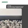 Jardinion Abdeckprofil für Noppenfolie, PVC Abschlussleiste Produktbild-Vorschau 5