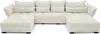 Ecksofa Comfort Deluxe U 360x185 cm Beige, Schlafsofa mit Produktbild-Vorschau 2