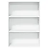 vidaXL Bibliothèque blanche 80x30x114 cm Bois composite Voir les images du produit 4